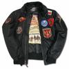 Top Gun B-15 Flight Bomber Jacket with Patches