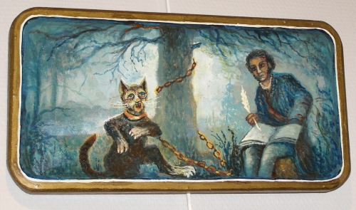 Пушкин и кот