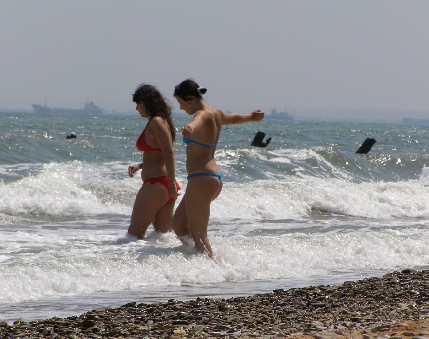 Фото Девушки Обнаженной На Пляже Крыма