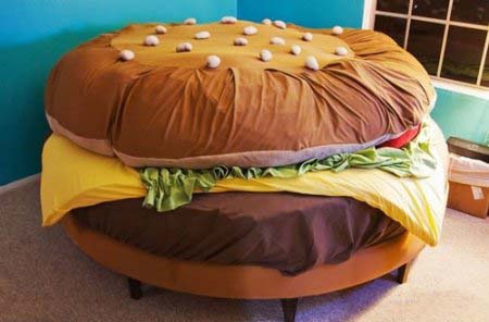 Необычная кровать - кровать, мебель