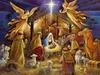 В різдвяну ніч хай Вас благословляє  Ісусика малесенька рука!