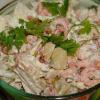Салат с морепродуктами "Нежность"